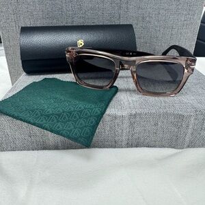 David Beckham Brown Frame Sunglasses with Black Case